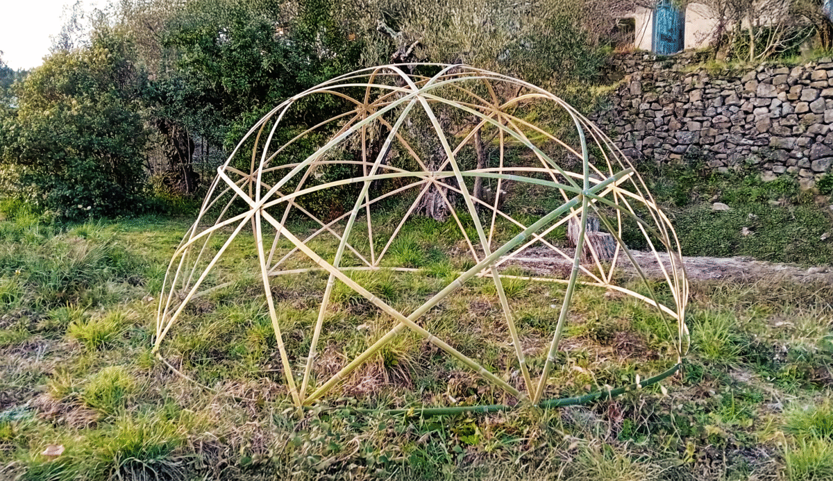 Dome en bambou par bambouka